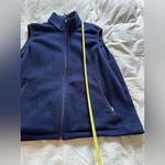 Lands' End Women’s  Dark Blue Fleece Vest size XL Photo 1