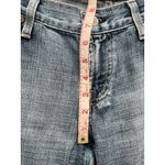 7 For All Mankind Bootcut Jeans Low Rise, Early 2000s, Distressed Hem Size 30 Photo 12
