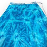 Vintage Studio West Blue Tie Dye Skirt Size Medium Boho Hippie Festival Photo 2