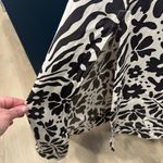 Faithfull the Brand  Lucila Midi Dress in Black & White Graphic Floral Dress (4) Photo 4