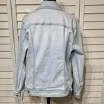 Ava & Viv  Light Wash Denim Jacket • Women’s 1X • Stretch Jean Jacket Photo 2