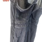 Universal Threads Universal Thread Women's Size 2 XS Blue Denim Apron Mini Sleeveless Dress Photo 5