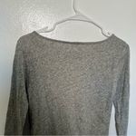 J.Crew  Boatneck Knit Top Gray Gold Studded Photo 8