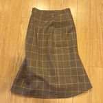 Balenciaga  Houndsooth Wool Skirt Photo 3