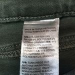 Chico's Chico’s Women’s So Slimming Girlfriend Slim Leg Ankle Olive Green Denim Jeans Photo 10