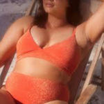 Aerie  Sparkle Banded Bikini, Sz S Photo 0