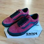 Vans  Skate Old Skool Hairy Suede
Shoe black/burgundy
Burgundy Mens7.0 Womrn8.5 Photo 2