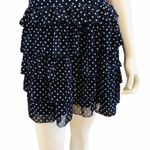 Blue & White Polka Dot Dress Size M Photo 8