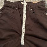 PacSun  brown dad jeans‎ high rumors button fly straight leg size 24 Photo 4