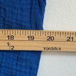 Faherty  Dream Cotton Gauze Matching Set Shirt & Shorts Size Small strong blue Photo 6