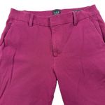 Gap  High-Rise Pants Womens Size 10 Mulberry Red/Purple Slim Ankle Stretch Cotton Photo 5