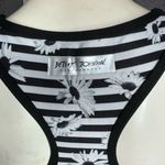 Betsey Johnson  Stripe Daisy Floral Design Performance Crop Top Sports Bra Photo 2