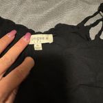 Umgee  Black Strappy Shirt Photo 2