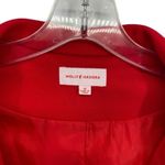 Molly & Isadora Women's Plus Size Red Blazer Jacket Photo 2