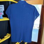 Nike  Golf Women's 1/4 Zip Dri-Fit Midnight Blue Polo Shirt Size Medium Photo 7