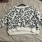 Altar'd State  Cheetah Print Sweater Photo 0
