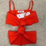 The Attico Ribbed Tank Top Red IT 44 US 8 Photo 0