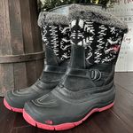 The North Face Insulated Winter Snow Boots Faux Fur Trim Women’s Size 8 Photo 0