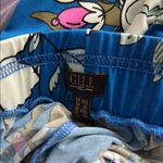 Gill‎ Floral Palazzo Pants Blue White Flower Print Wide Leg Bohemian Flowy Size XS Photo 2