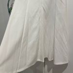 DKNY White Knee Length Dress White Photo 8