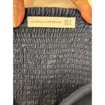 Faithfull the Brand Rodeo Navy Blue Tie-Front Dress. 100% Linen. Size 6/M Photo 9