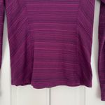 Lululemon Kanto Catch Me Long Sleeve in Kanto Stripe Regal Plum Naval Blue Run 6 Photo 8