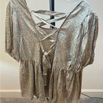 SUGARFOX CALIFORNIA SAGE FLORAL BABYDOLL BACK LACE Photo 4