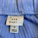 A New Day NWT velour soft stretch ribbed jogger pant periwinkle small Photo 3