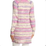 Lucky Brand  Pink Purple Cream Mid Length Cardigan Photo 2
