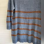 DSquared 2 Blue and Orange/Brown Striped Sweater Photo 3