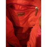 Dooney & Bourke Nylon Tobi Tote Leather Handles DB Pink Brown Photo 7