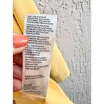 Maeve NWT Long Sleeve Notch Lapel Double-Breasted Blazer Yellow Womens Size US 2 Photo 5