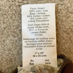 Pottery Barn  new with tags brown beaded pouch Photo 2