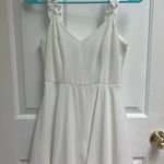 Dillard's  Dress Formal White Womens Small Photo 0
