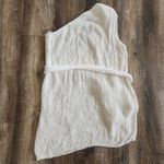 Retrofête Retrofete Ella Sequin Dress in White Size Large One Shoulder NWT One Shoulder Photo 5