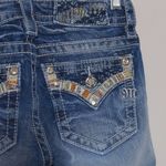 Miss Me  Mid-Rise Embellished Skinny Jeans in Blue – Size 24 – EUC Photo 11