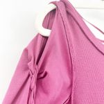 Free People We the Free Womens Y2K Daisy Chain Braided Sleeve Cuff Knit Top S Photo 4