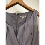 Liliana Simply Women's Sleeveless Silver V-Neck Knee Length Formal Dress Size 12 Photo 3