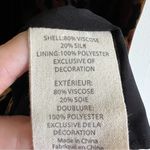 L'Agence  Indie Velvet Dress black brown size 2 CL Photo 3