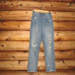 Veronica Beard NWT  Blake Distressed Classic Straight Jeans Photo 2