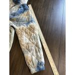 Entro 100% Cotton Quilted Shacket Jacket Coat 1/4 Zip Blue Tie Dye Size 1x Photo 4