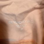 Beyond Yoga  Capri Leggings Cutout Embroidered Floral Leg Detail Size M Women Photo 3