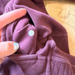 Lululemon Womens Radiant Jacket II Zip Up Maroon Red Wine Color Size 4 Photo 3