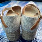 White Mountain Floral Espadrille Wedge Sandals Photo 2