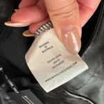 White Fox Boutique White Fox Show it Off Black Vegan Leather Flare Pants Photo 4