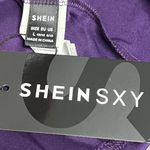 SheIn  SXY Women Mock-Neck Purple Long Sleeve Top - Size Large - NWT Photo 2