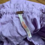 Free People A Thing For You Mini Dress Womens Small Ruffle Lavender Purple Flowy Photo 4