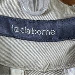 Liz Claiborne Tan Jacket with Brass(looks like) Buttons Size 6 Photo 10