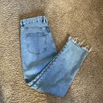Good American 's Good Boy straight crop jeans High Rise Size 28 EUC Photo 7