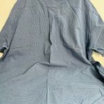 Nautica  Sanded Poplin Men's Blue Short Sleeve Shirt Photo 4